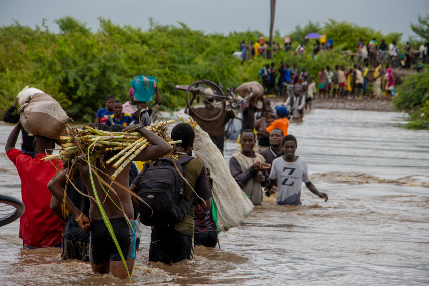 Etter den tropiske syklonen Freddy i Malawi, mars 2023. Foto: Fracis Botha/Kirkens Nødhjelp.