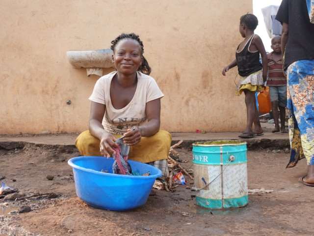A women in DRC