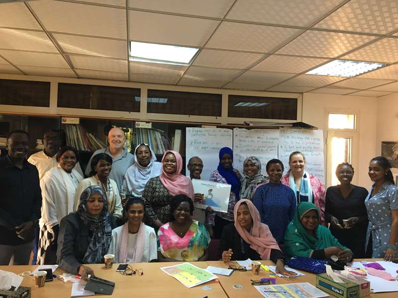 Kirkens Nødhjelps Haldis Kårstad har vært i Sudan og holdt kurs for KNs partnere og ansatte om rettigheter knyttet til sex, reproduksjon og kjønnsbasert vold.