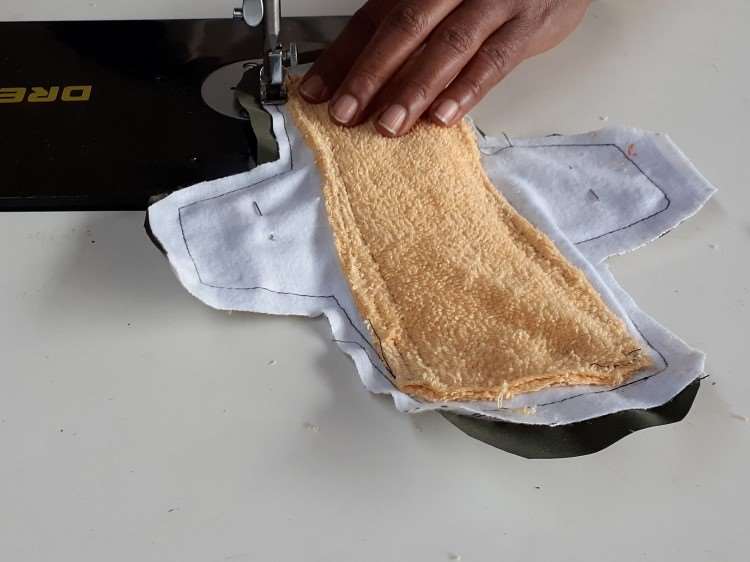 homemade sanitary pad