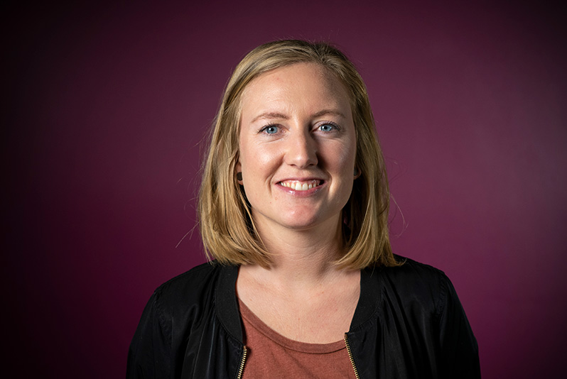 Julie Neslein, koordinator for ledsagerprogrammet og prosjektleder for Kirkeuka 2019. 
