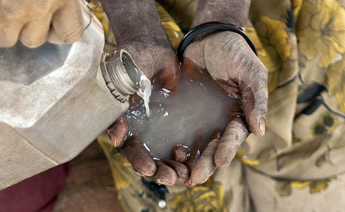 Skittent vann i Abyei, Sør-Sudan