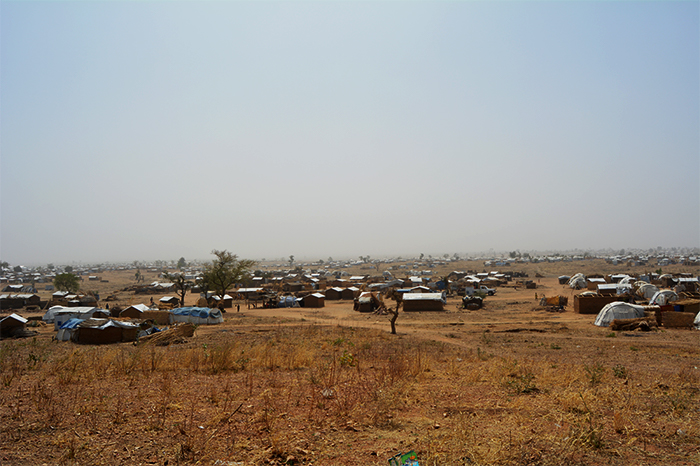 Minawao flyktningleir ligger i en fattig og folkerik provins. Foto: Gudrun Bertinussen.