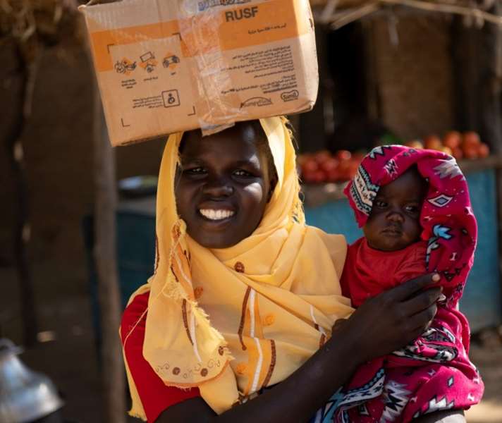 Happy women in Sudan