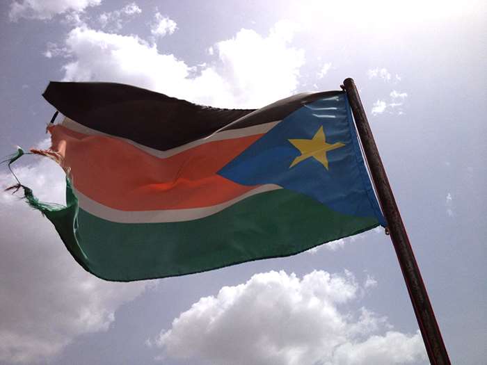 Sør-Sudan flagg