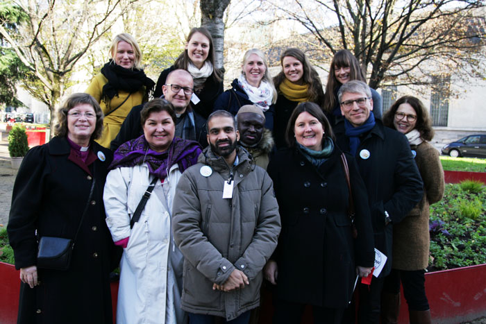 Den norske interreligiøse delegasjonen på COP21.