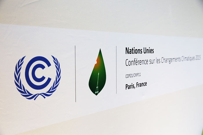 FNs klimakonferanse i Paris endte med en historisk klimaavtale. Foto:IISD.