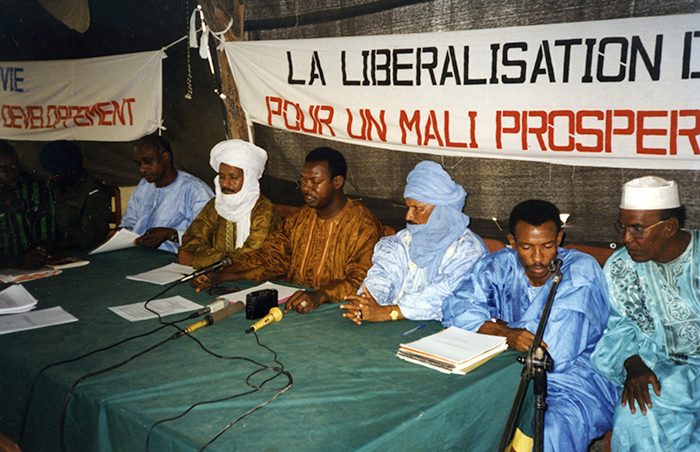 Den gongen Kirkens Nødhjelp mekla fram fred i Mali